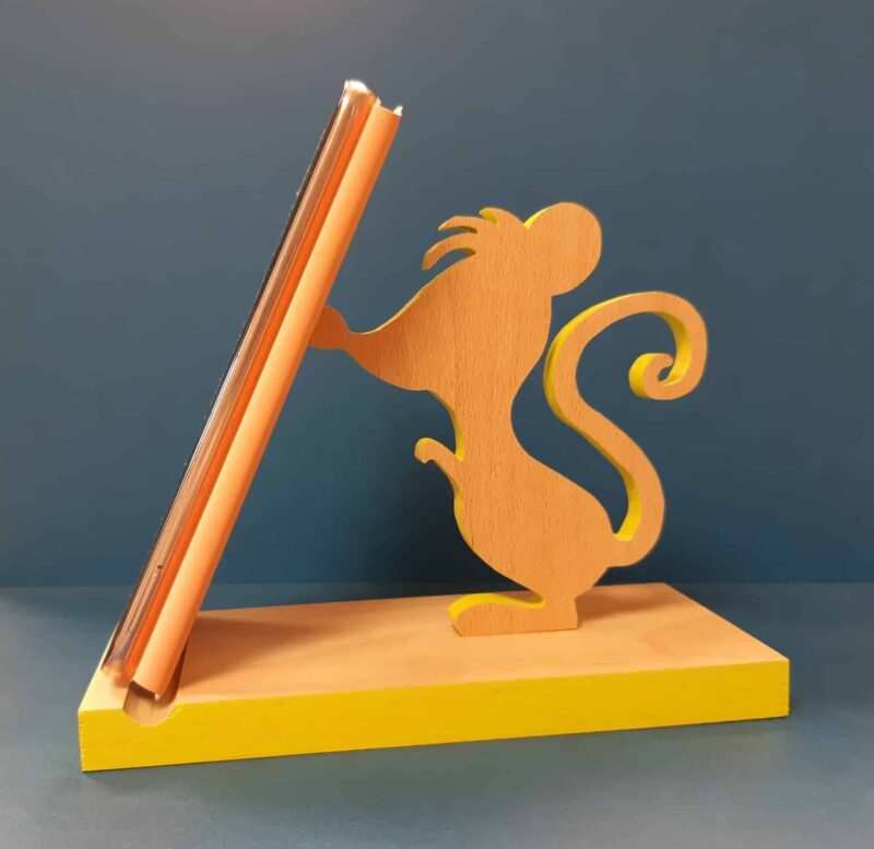 Support de téléphone "Souris"
