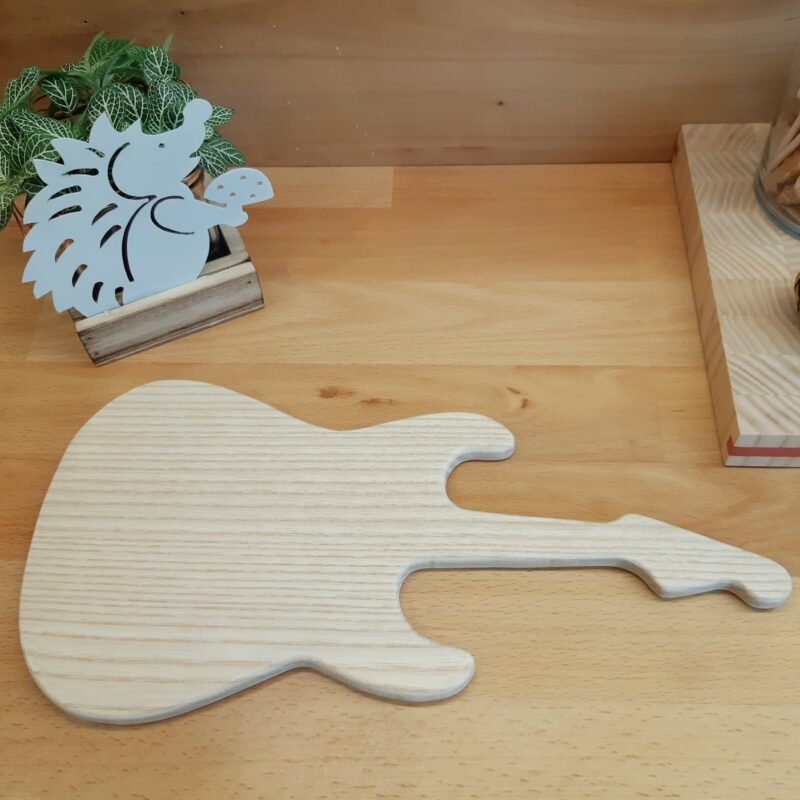 Planche à découper "Guitare" Frêne – Image 2