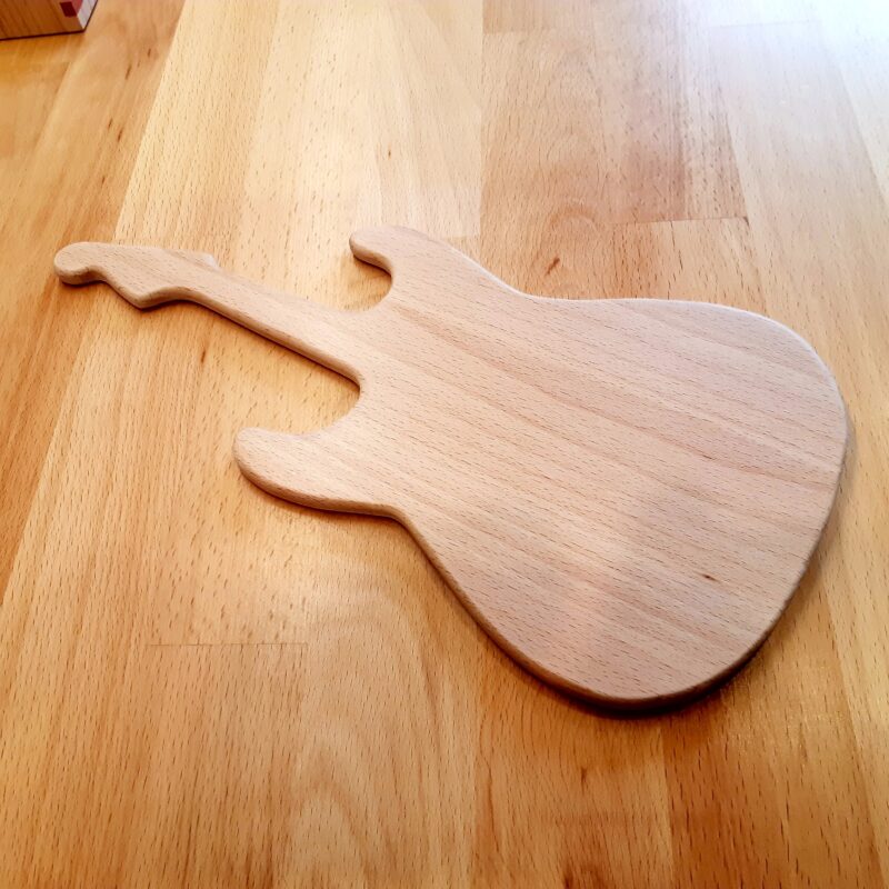 Planche à découper "Guitare" Hêtre – Image 2