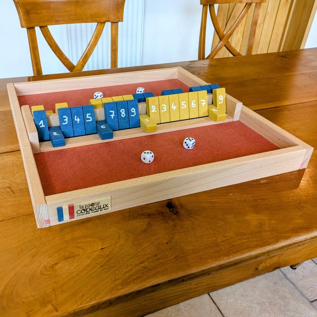MAYJAI Fermez la boîte - Jeux mathématiques en Bois - Jeux de socié